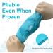 SuzziPad Knee Ice Pack Wrap - Cold Compress Therapy for Knee Pain Relief, Injuries, Meniscus Tear, ACL Surgery - Reusable Gel Packs, Aqua - Buy Online on GoSupps.com