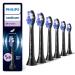 Philips Consumer Philips Sonicare S2 Sensitive Original Replacement Brush Heads Black Set of 6 HX605688