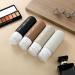 Gemice Silicone Travel Bottles Set - 4 Leak-Proof 90ml Containers for Shampoo & Toiletries | FDA Approved Refillable Travel Essentials - Buy Online on GoSupps.com