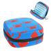 Women's bonds Still Pad Holder Pattern Red Crab Blue Back Beager Period Kit Bag Feminine Product Bay For Women Girls Color2