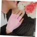 FRCOLOR 1 Pair Spa Glove Gel Hand Moisturizing Gloves Ear Piercing Kit Gel Gloves Gel Hand Gloves Eczema Gloves for Men Moisturizing Hand Gloves Fingerless Pink Man Hand Mask - Buy Online on GoSupps.com