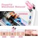 Blackhead Remover Pore Vacuum Facial Pore Cleaner Electric Acne Comedone Whitehead Extractor Tool with 5 Suction Power 4 Probes Blackhead Remover Suction for Women & Men (Pink) - Buy Online on GoSupps.com