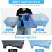 Binano Blue Medium Turtle Tank | Durable Non-Toxic Aquarium for Reptile Habitat - Buy Online on GoSupps.com