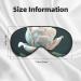 3D Flower Print Soft Sleep Eye Mask for Women & Men | Travel Comfort & Relaxation - Buy Online on GoSupps.com