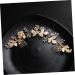 FRCOLOR 1pc Comb Bridesmaid Headwear Wedding Hairband Glitter Leaf Pearl Wedding Hairpin Hair Pin Floral Headpiece Wedding Hair Accessories Bride Hairstyles Manual Headband Alloy - Buy Online on GoSupps.com