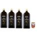 Italian Gourmet E.R. De Cecco Extra Vergine Olive Oil 100% Italiano - Cold Fruity and Balanced Extract - 4 x 1 Litre (4 L) Dark Glass Stock - For Cooking & Raw Food - + Italian Gourmet Polpa