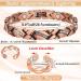 Shop Cigmag Women's Lymphatic Drainage Copper Bracelet - Ultra-High Magnets 99% Pure Copper Adjustable Gift Box & Removal Tool - Buy Online on GoSupps.com