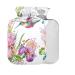 Hummingbird Iries Hot Water Bottle without BAP with Cover 2L Large Hot Water Bag for Pain Relief Headaches Neck and Shoulders