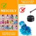 MEICOLY 12 Colors Face Glitter Palette | Body Glitter Set for Women & Kids | Chunky Hair & Mermaid Glitter Gel | Festival Makeup & Face Paint - Buy Online on GoSupps.com