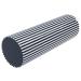 Paule & Knopf Round semi-hard glasses case Bilbao with magnetic closure Black and white striped