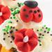 G nthart Backdecor - 15 Edible Icing Ladybug Decorations for Cakes & Cupcakes | Sweet Lucky Beetles (19g Pack) - Buy Online on GoSupps.com