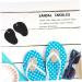 FOMIYES 6 Pairs Forefoot Pad Pinch Stickers - Black Gel Cushions for Flip-Flops & Sandals | Ultimate Toe Protector Insoles for Women & Girls - Buy Online on GoSupps.com
