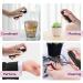 Tekson 5PCS 8ml Travel Perfume Atomizer Set - Refillable Mini Cologne Spray Bottles in 5 Colors - Buy Online on GoSupps.com