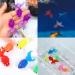 Artificial Floating Fish Set - 7 Plastic Goldfish for Kids | Bath Toy & Aquarium Decoration - Buy Online on GoSupps.com