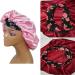 JINHU Silk Bonnet Satin Sleep Cap 3 Pcs - Wide Elastic Band for Night Sleep - Hair Loss - Curly Long Hair - Black Women - Buy Online on GoSupps.com