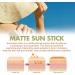 SPF 50+ Face Moisturiser Suncreen Stick - Sun Cream for Face Body - UVA/UVB Protection Sunscreen - Matte Sun Stick Non-Greasy & No White Cast - Light Breathable Freshing Waterproof(0.63OZ) - Buy Online on GoSupps.com