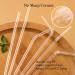 FOREVERIE 500 Counts Plastic Clear Disposable Straws Individually Wrapped Soft Thin Bendy Stretchable Regular 0.24 Inch Diameter 8.27 Inch Length - Buy Online on GoSupps.com