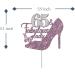 Tenhaisi Purple Sliver Glitter 65 & Fabulous Lady Cake Topper Happy 65th Birthday Party Decoration for Women Cheers to 65 Years 65th Birthday/Wedding Celebration/Anniversary Party Supplies (65) - Buy Online on GoSupps.com