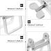 Healifty Metal Toothpaste Tube Squeezer - Rolling Paint Tube Wringer for Toothpaste, Artist, Hair Salon, Painter - Silver - Buy Online on GoSupps.com