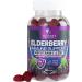 Immune Support Gummies with Elderberry Extract  Zinc & Vitamin C Gummy  Nature's Natural Vegan Immune Support Sambucus Black Supplement for Adults & Children  Delicious Elderberry Gummy - 120 Gummies 120 Count (Pack of 1...