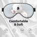 Buy Cute White Rabbit Soft Sleep Eye Mask | Breathable Eye Patch for Travel & Relaxation - Buy Online on GoSupps.com