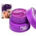 EONFAVE Purple hair color temporary hair color 60 ml purple styling hair tint wax for men and women instant hair cream mud natural hairstyle pomade hair dye hair wax for parties lilac 80 g 1er Pack