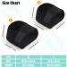 Sportal Adjustable Heel Cups - Breathable Heel Protectors for Plantar Fasciitis & Achilles Tendinitis - Small Black Heel Cushions for Men and Women - Buy Online on GoSupps.com