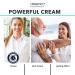 Natural Hemp Cream for Nerve Pain Relief - Made in USA with Arnica & Menthol - Extra Strength 4 oz Cream for Knees, Joints, Lower Back - Instant Results - Buy Online on GoSupps.com