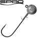Spro Jighead HD - Sea hooks for rubber fish jig hooks for rubber baits lead head for sea fishing lead heads for jigs size / weight / pack content: size.6/0 / 80g / 3 pieces