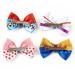 4 Inch Girls Hair Bow Clips - Set of 4 Cartoon Toy Dress Up Hair Accessories for Birthday Party Decorations - Cute Gift for Kids - Buy Online on GoSupps.com