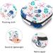 Buy Women's Bonds Storage Pockets Stillpad Keeper Coral & Sea Pattern Portable Period Kit Bag for Girls | Best Feminine Product Bag - Buy Online on GoSupps.com