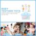 Toyvian Portable Teething Toys Set - Funny Grasp and Shake Playthings for Toddlers - Buy Online on GoSupps.com