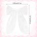 White Lace Hair Bow Clips for Women Cute Tulle Bow Barrettes Women Ribbon Bows Hair Accessories for Girls Toddlers Teens Kids - Buy Online on GoSupps.com