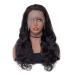 ISEE Hair 22 Inch Transparent Body Wave Human Hair Lace Front Wig - 250% Density, Pre-Plucked with Baby Hair - Natural Color, for Black Women - Buy Online on GoSupps.com