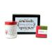 Christmas Candle and Soap Gift Set Holiday Box 8oz Soy Blend Scented Candles Made in The USA (Happy Holidays)