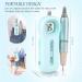 Madenia Nail Drill 35000RPM Rechargeable Nail Drill Cordless Electric Nail Files Professional Nail Drill for Acrylic and Gel Nails Portable Efile Kit for Home Salon Blue 260-BLU - Buy Online on GoSupps.com
