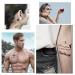 Konsait Temporary Tattoos (30 Sheets) - Waterproof Fake Black Tiny Tattoos for Adults and Kids - Buy Online on GoSupps.com