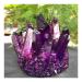 Crystal Natural Crystals Quartz Amethyst Cluster Freeform Reiki Stones Room Home Office Aquarium Decoration Accessories Gemstone Crystal Household 600-700g 1pc