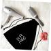 DRESSOOS 5 Pcs Hair Dryer Storage Bag Hair Dryer Drawstring Pouch S choir Travel Hair Dryer Bag Black Flannel - Buy Online on GoSupps.com