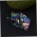 Healvian 3 Pcs Rough Stone Rainbow Quartz Cluster Crystal Cluster Adornment Ornaments Decorations Natural Colorfulx3pcs 5X4.5CMx3pcs - Buy Online on GoSupps.com