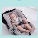 Ruiqas Baby Head and Body Stroller Cushion - Supportive Fall/Winter Newborn Car Seat Insert - Buy Online on GoSupps.com