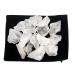 Soulnioi Natural Crystal Powder Crystal Original Stone Aromatherapy Stone Powder Crystal Diffuser Stone Decoration Crystal Crushed Stone (Clear Crystal 230g)