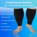 Calf Compression Sleeves for Men & Women - Ultimate Support for Shin Splints Circulation Varicose Veins & Swelling | Plus Size Available - Buy Online on GoSupps.com