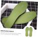 FOMIYES 20 Pairs Insole Shoe Pads - Foot Care Cushion Sweat Absorption Green Perfect for Training | 25X8X0.5CM - Buy Online on GoSupps.com
