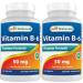 Best Naturals Vitamin B6 50 mg 250 Tablets (250 Count (Pack of 2))