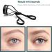 Kaasage Black Eyelash Curler for Women - Professional Lash Curler with Refill Pads - Easy, Natural Curling in Seconds - Buy Online on GoSupps.com