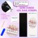 22 STK Self-Adhesive Gel Nail Polish Stickers - Long-Lasting Salon Quality Foils for French Tips | UV Hardened Nail Wraps - Buy Online on GoSupps.com