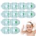 Ear Covers Stickers - 100pcs Swimming Ear Protectors Covers | Adjustable newbornn Ear Plugs | Waterproof Kids Ear Tape For Showering Surfing Snorkeling And Other Water Sports Children's Model 1 count (Pack of 1)
