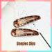 6Pcs 5CM School Colours Snap Hair Clips for Girls & Women - Tort | Novelty Hair Accessories - Buy Online on GoSupps.com