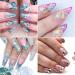 Holographic Acrylic Nail Art Supplies: Glitter Powder Set for Women's 3D Nail Decoration - Buy Online on GoSupps.com